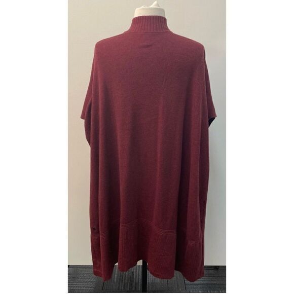 Lululemon Call Me Cozy Wrap In Heathered Deep Rouge ONE SIZE NWOT - Picture 5 of 7